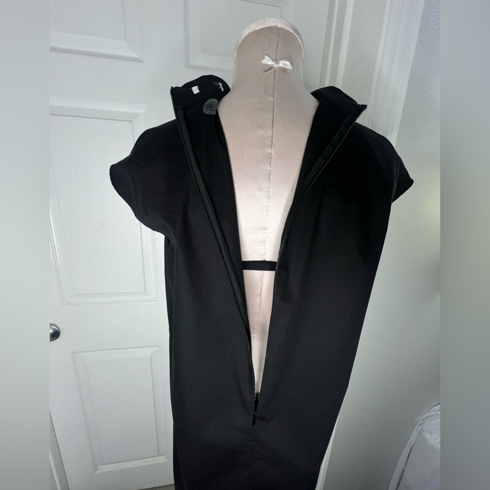 Cuyana Black Maxi Cotton Chic Dress Sz S - Picture 11 of 16
